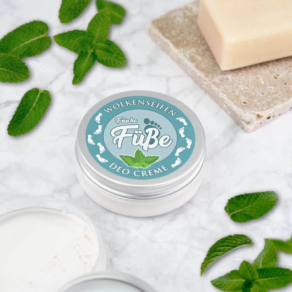 Deocreme Frische Füße Minze Deocreme Frische Füße Minze