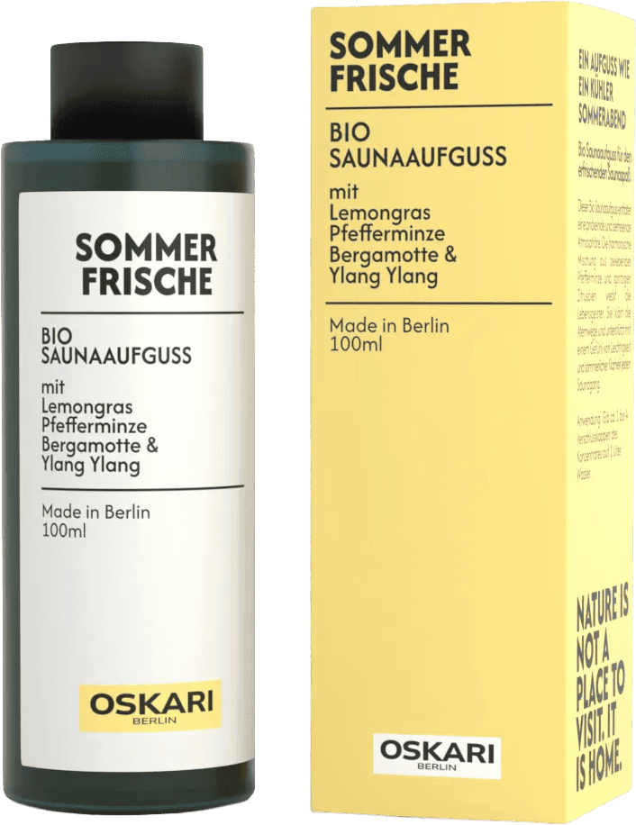 Sauna-Aufguss Sommerfrische Sauna-Aufguss Sommerfrische