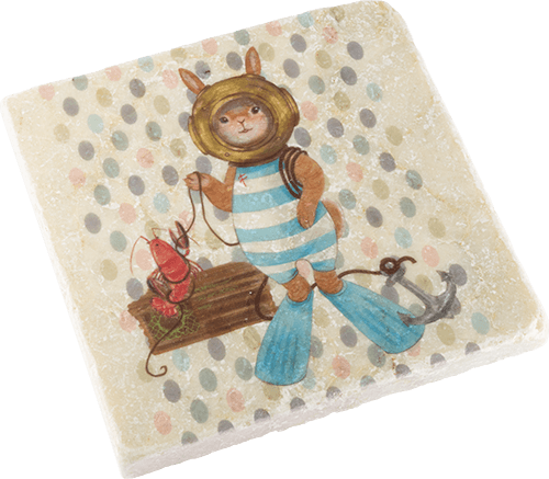 Kachelablage Theo der Taucher Kachelablage Theo der Taucher