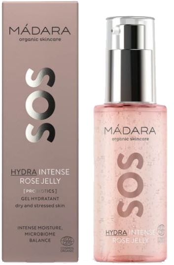SOS Hydra intensives Rosenwasser Gel Madara SOS Hydra intensives Rosenwasser Gel ohne Hintergrund