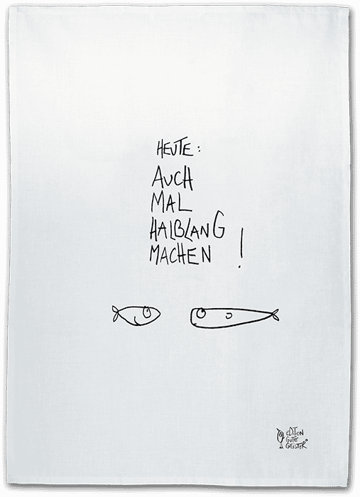 whos harry Geschirrtuch Halblang Fische