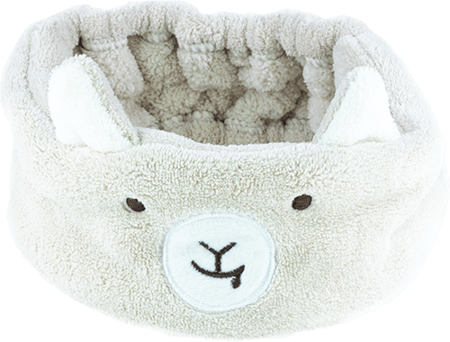 Make-Up-Haarband Kuscheltier ohne Hintergrund