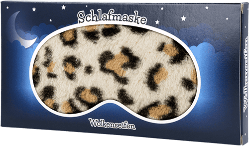 Kuschel-Schlafmaske aus Plüsch Leo Kuschel-Schlafmaske aus Plüsch Leo