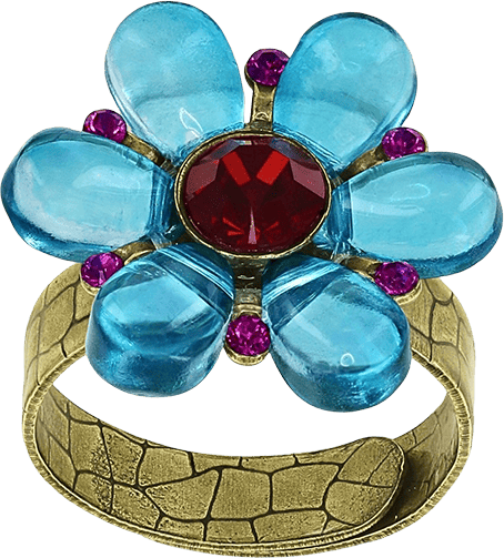 Daisy Love Ring Türkis dunkel Daisy Love Ring Türkis dunkel