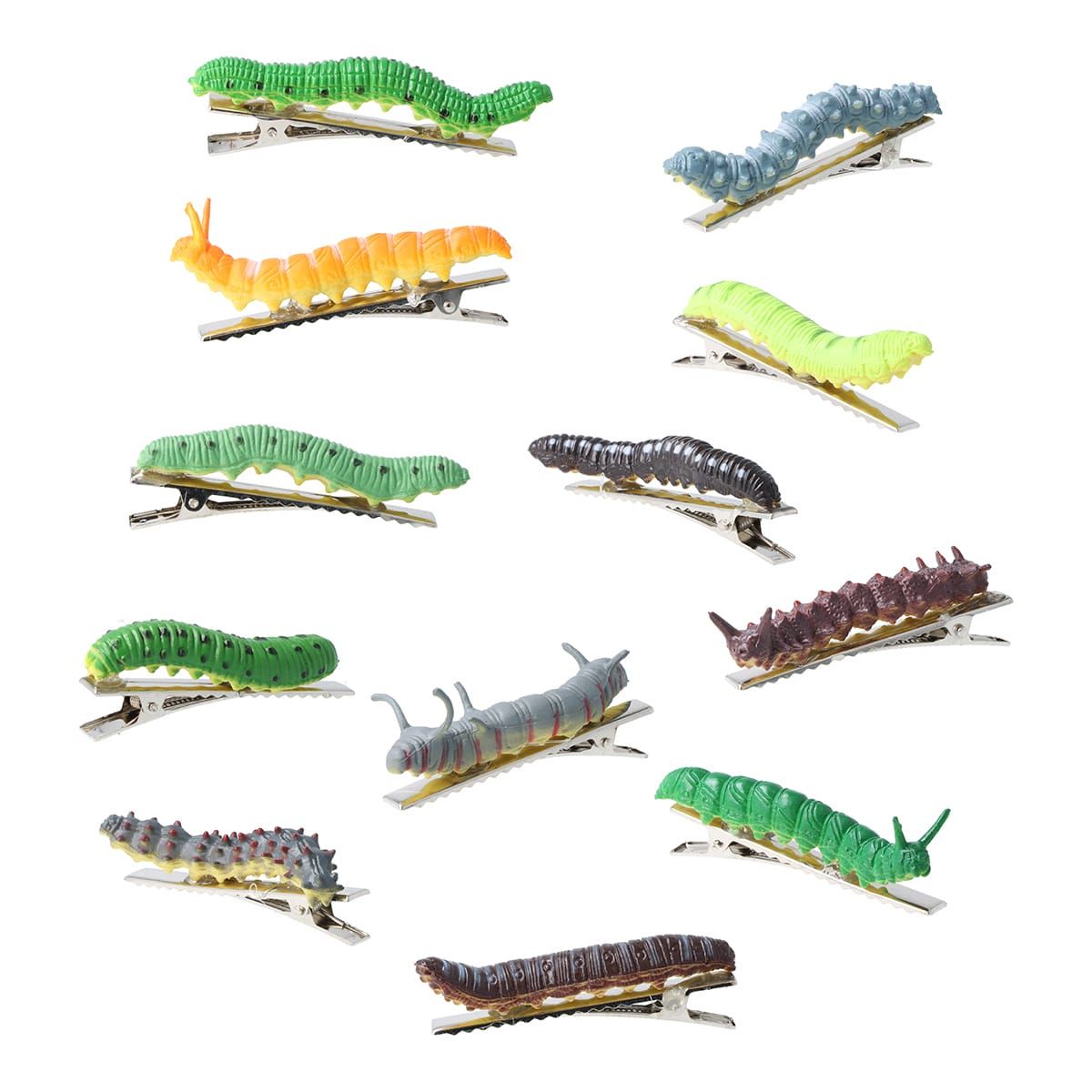 Haarspangen-Set Raupen Haarspangen-Set Raupen