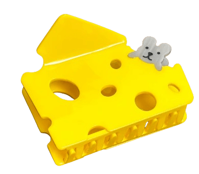 Haarkralle Käse Haarkralle Käse mit Maus