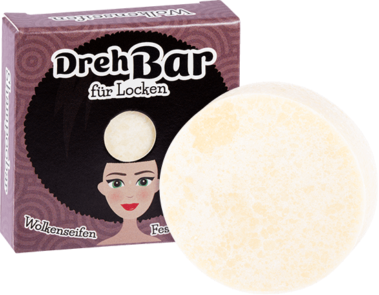 Festes Shampoo Dreh-Bar Wolkenseifen Festes Shampoo Dreh-Bar ohne Hintergrund