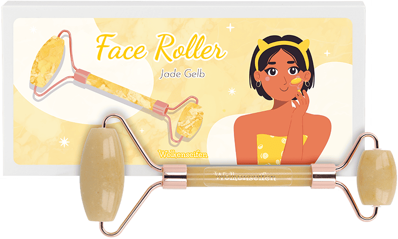 Face Roller Jade Gelb Face Roller Jade Gelb ohne Hintergrund