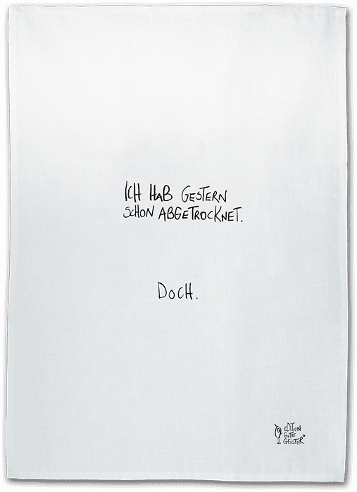 whos harry Geschirrtuch Gestern schon