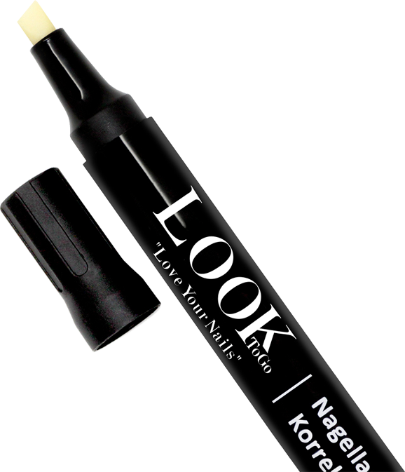 Nagellack-Korrekturstift Katzen-Schlafmaske Champagner