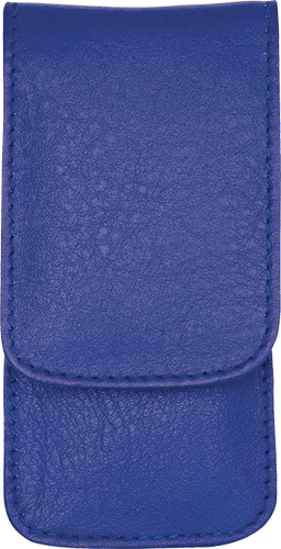 Nagel-Lederetui Siena 3teilig blau