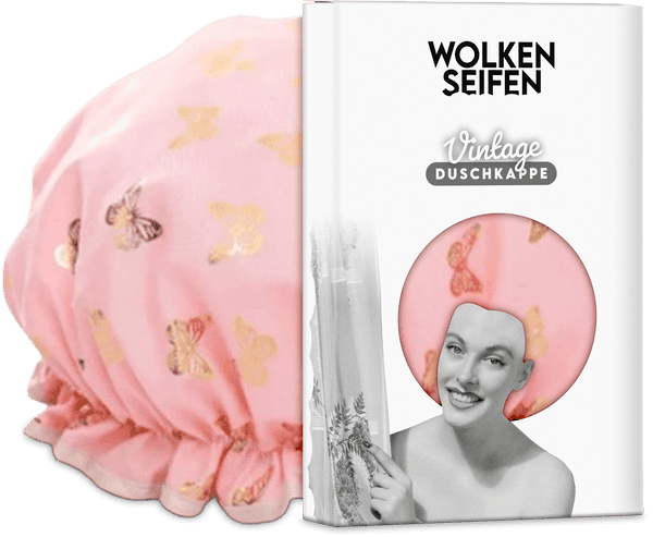 Showercap Pink Butterfly Showercap Pink Butterfly