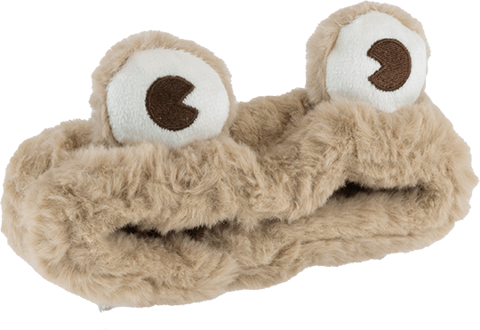 Haarband Glubschi Braun