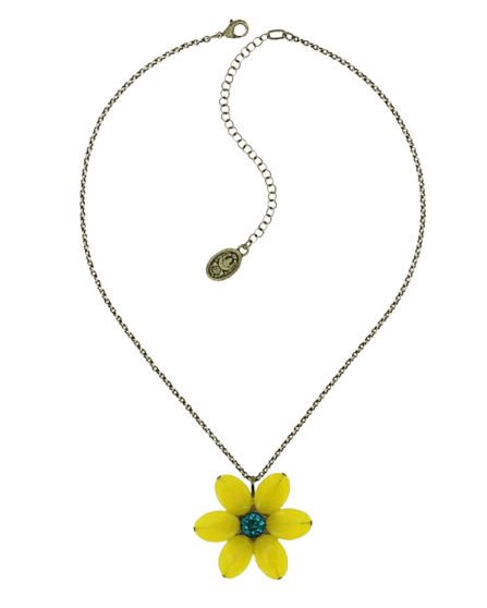 Daisy Dance Halskette Gelb Daisy Dance Halskette Gelb