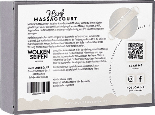 Hanf-Massagegurt Hanf-Massagegurt