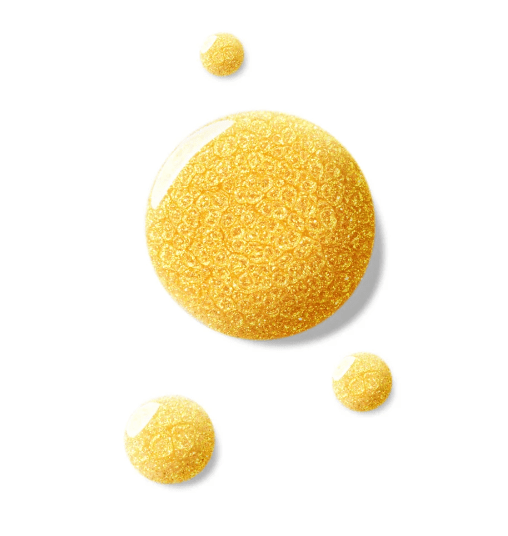 Bioglitzer-Nagellack Gold