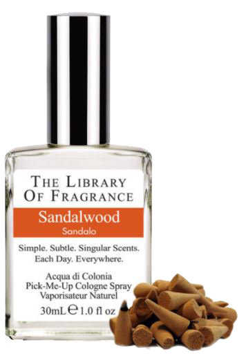 EdC Sandalwood Library of Fragrance Sandalwood ohne Hintergrund