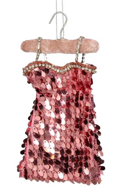 Polyobjekt Party Dress Pink Anhänger Polyobjekt Party Dress Pink