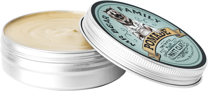 Mr Bear Family wasserbasierte Pomade Matt Clay Mr Bear Family wasserbasierte Pomade Matt Clay