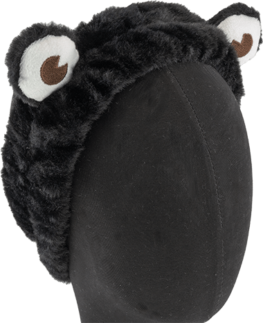 Haarband Glubschi Schwarz