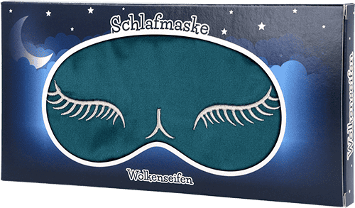 Katzen-Schlafmaske Dunkelgrün Katzen-Schlafmaske Dunkelgrün