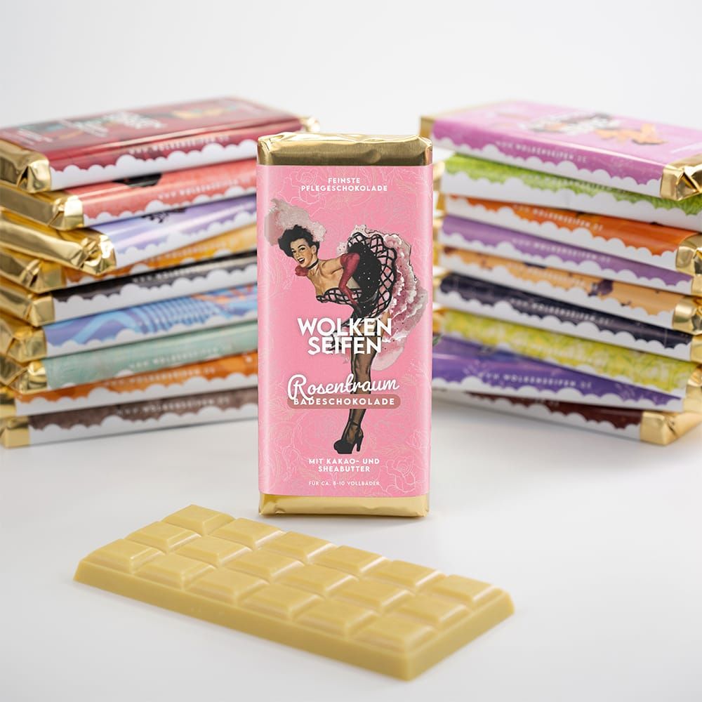 Badeschokolade Rosenträume Badeschokolade Rosenträume