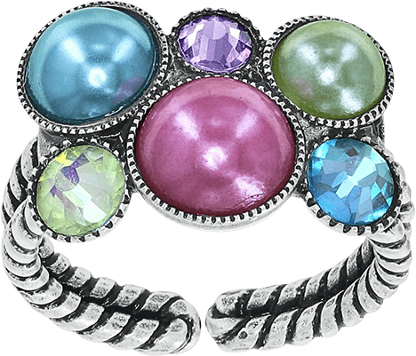 Bubble Cascade Ring 4 Bubble Cascade Ring 4