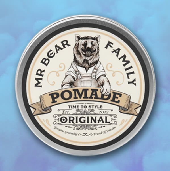 Text: Kategorie, Pomade.