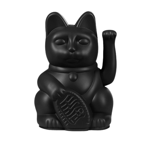 Winke-Katze Black mini Winke-Katze Black Mini - Lucky Cat