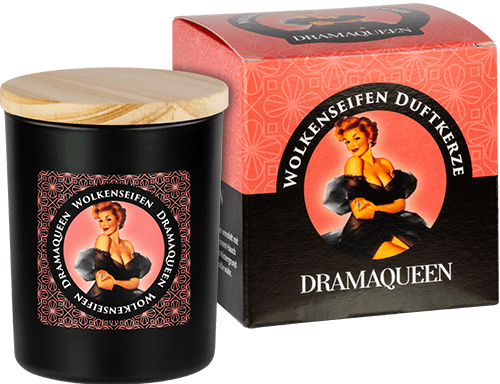 Duftkerze Dramaqueen Wolkenseifen Duftkerze Dramaqueen ohne Hintergrund