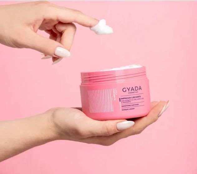 Glättende Haarmaske