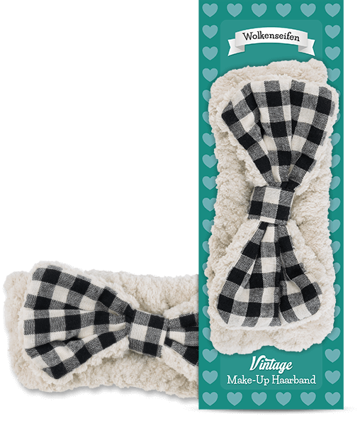 Make-Up-Haarband Creme + Karoschleife Make-Up-Haarband Creme + Karoschleife