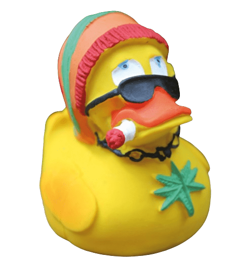 Badeente Kiffer Lanco Badeente Cannabis