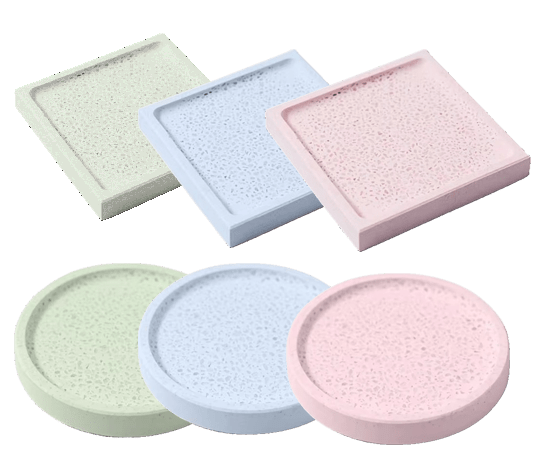 Kieselgur Seifenablage