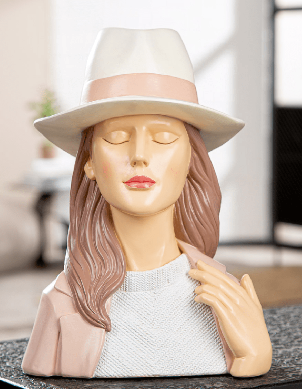 Herbst-Lady mit Hut Herbst-Lady mit Hut