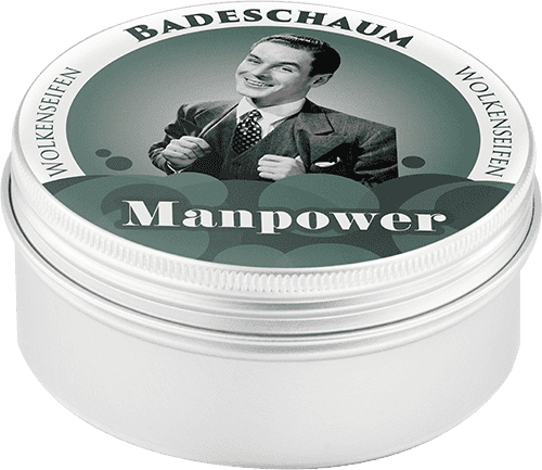 Badeschaum Manpower Wolkenseifen Badeschaum Manpower