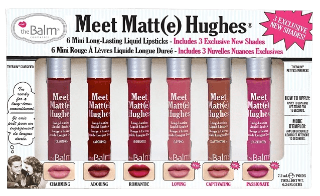 Meet Matt(e) Hughes Miniset Vol. 3 thebalm flüssiger matter lippenstift meet matte hughes