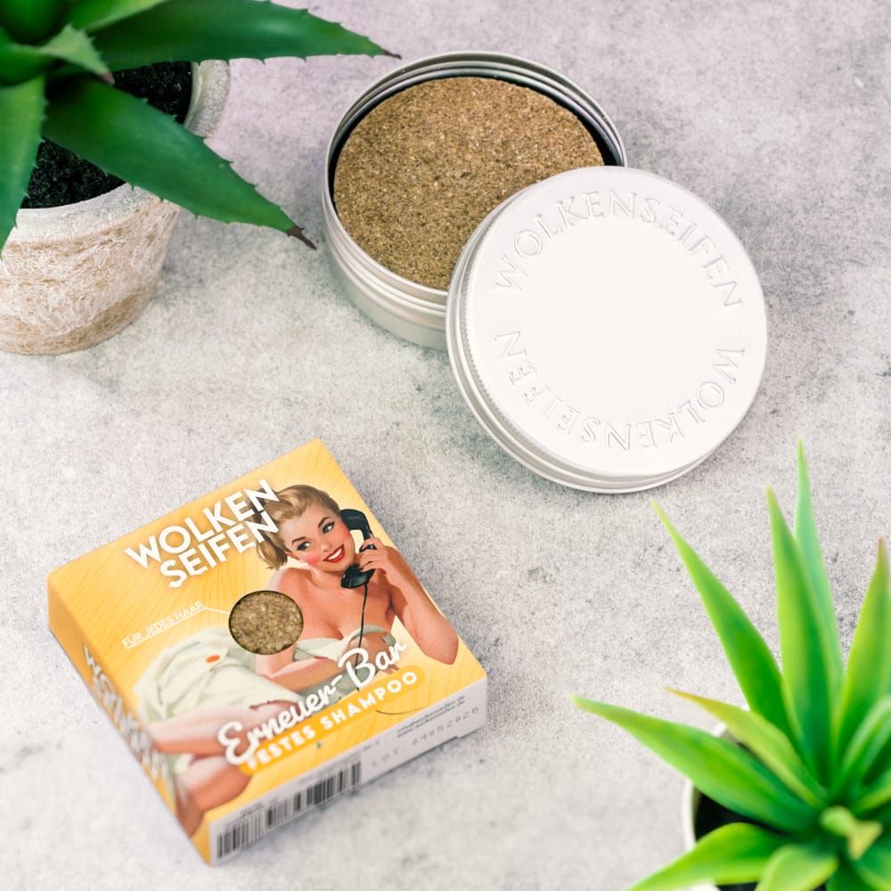 Festes Shampoo Erneuer-Bar Festes Shampoo Erneuer-Bar