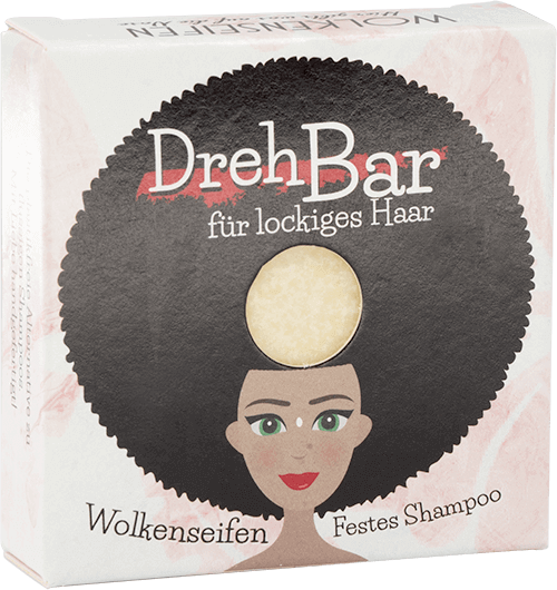 Wolkenseifen Festes Shampoo Dreh-Bar ohne Hintergrund