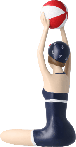 Pinup Schwimmerin Arme oben