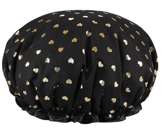 Showercap Love Black Showercap Love Black