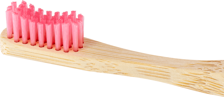 Bambuszahnbürste Rosa
