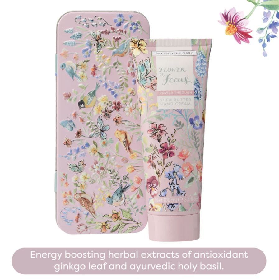 Flower of Focus Handcreme in a tin