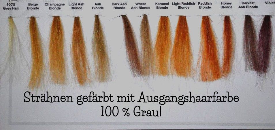 Pflanzenhaarfarbe Champagnerblond Pflanzenhaarfarbe Champagnerblond