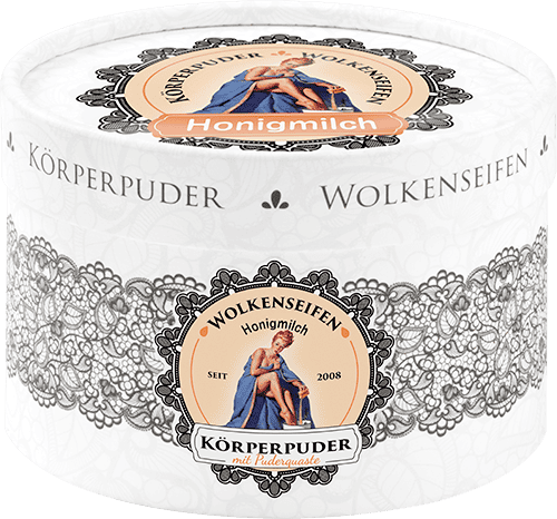 Körperpuder Honigmilch Wolkenseifen Körperpuder Honigmilch