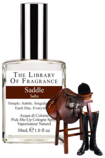 EdC Saddle Library of Fragrance Saddle ohne Hintergrund