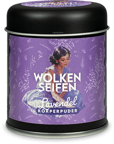 Körperpuder Lavendel Streudose Wolkenseifen Körperpuder Lavendel Streudose