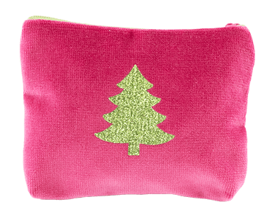 Tasche-HD mini Tanne Samt-Kosmetiktasche Dreams ohne Hintergrund