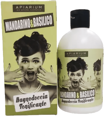 Bio Duschgel Mandarine & Basilikum Apiarium Bio Duschgel Mandarine & Basilikum ohne Hintergrund