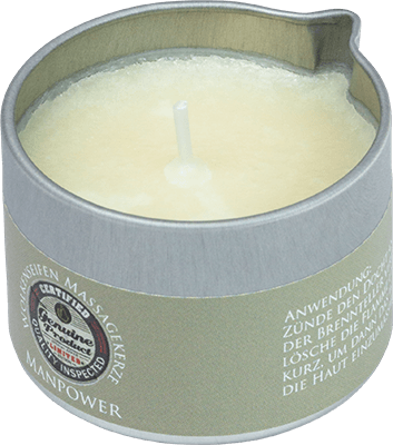 Körperöl- und Pflegekerze Manpower Körperöl- und Pflegekerze Manpower